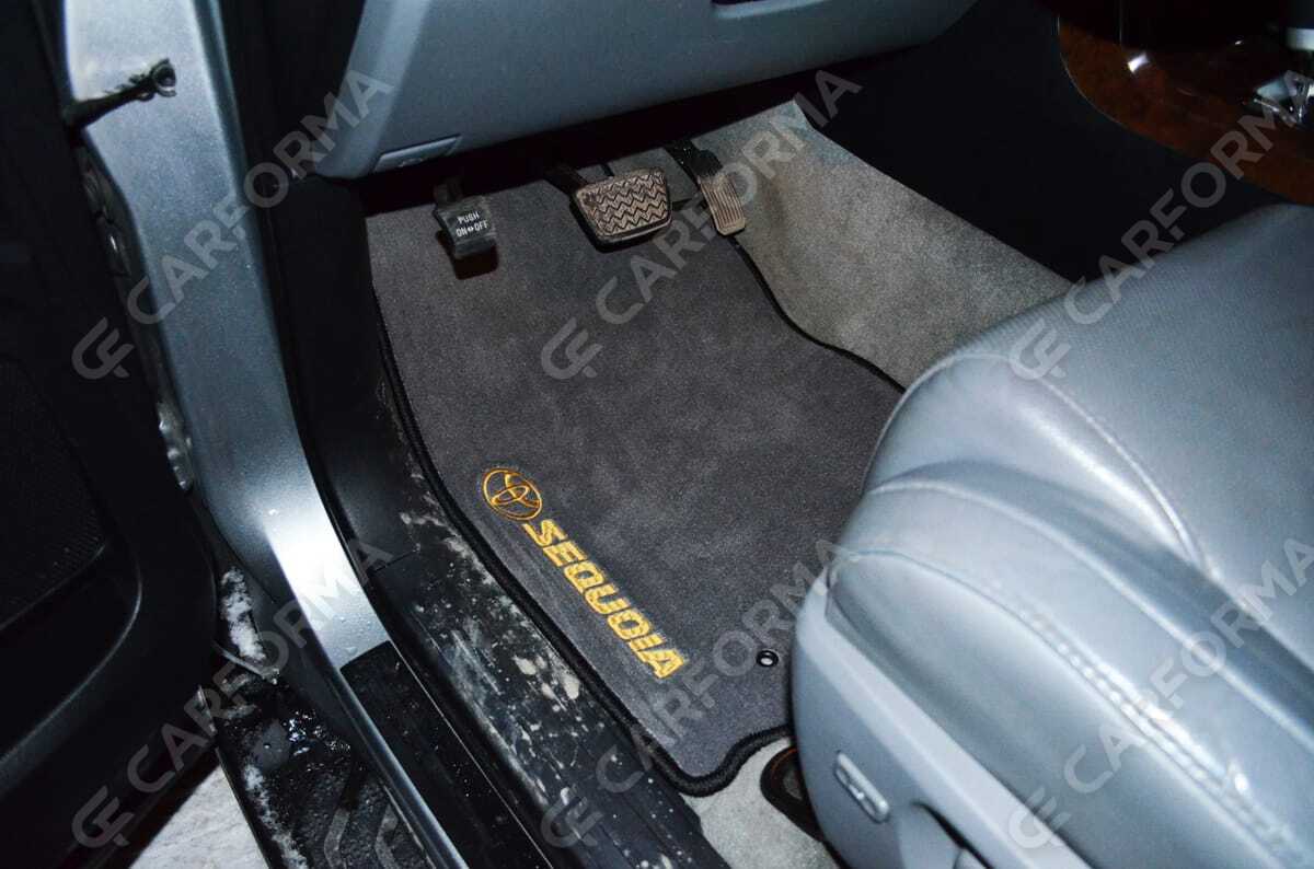 Ворсовые коврики на Toyota Sequoia II 2007&nbsp;-&nbsp;2022 в Улан-Удэ
