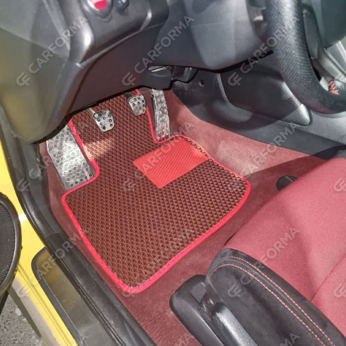 Ворсовые коврики на Honda Civic VIII 3d 2006&nbsp;-&nbsp;2011 в Улан-Удэ