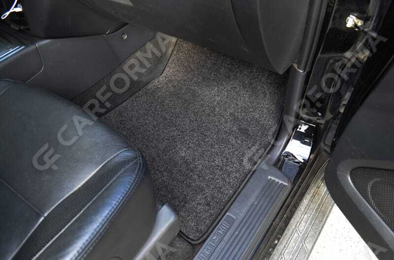 Ворсовые коврики на Mitsubishi Pajero IV 2006&nbsp;-&nbsp;2021 в Улан-Удэ