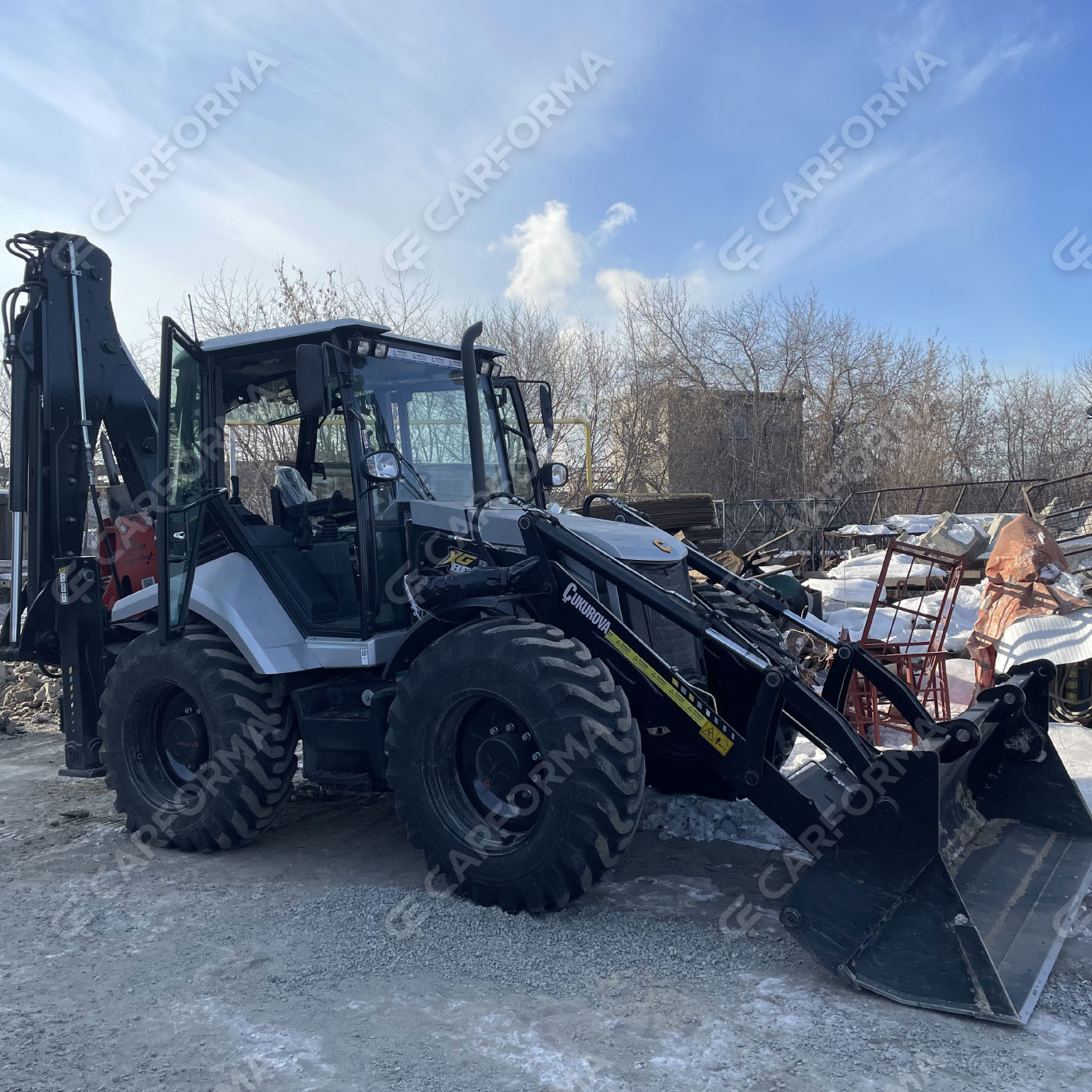 Ворсовые коврики на Спецтехника Экскаватор-погрузчик Cukurova 888  в Улан-Удэ