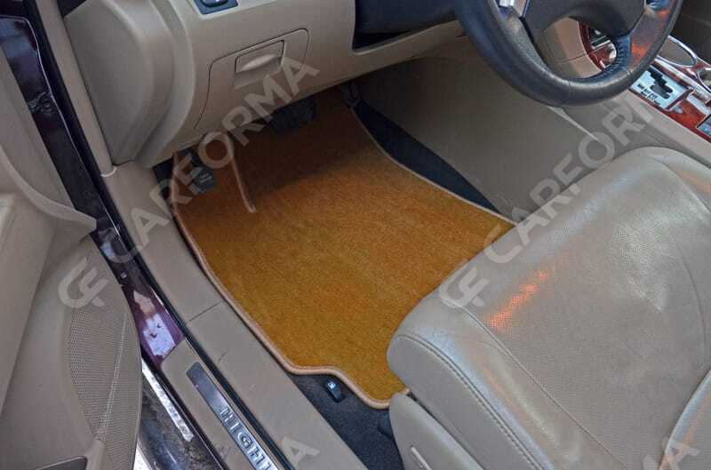 Ворсовые коврики на Toyota Highlander II 2007&nbsp;-&nbsp;2013 в Улан-Удэ