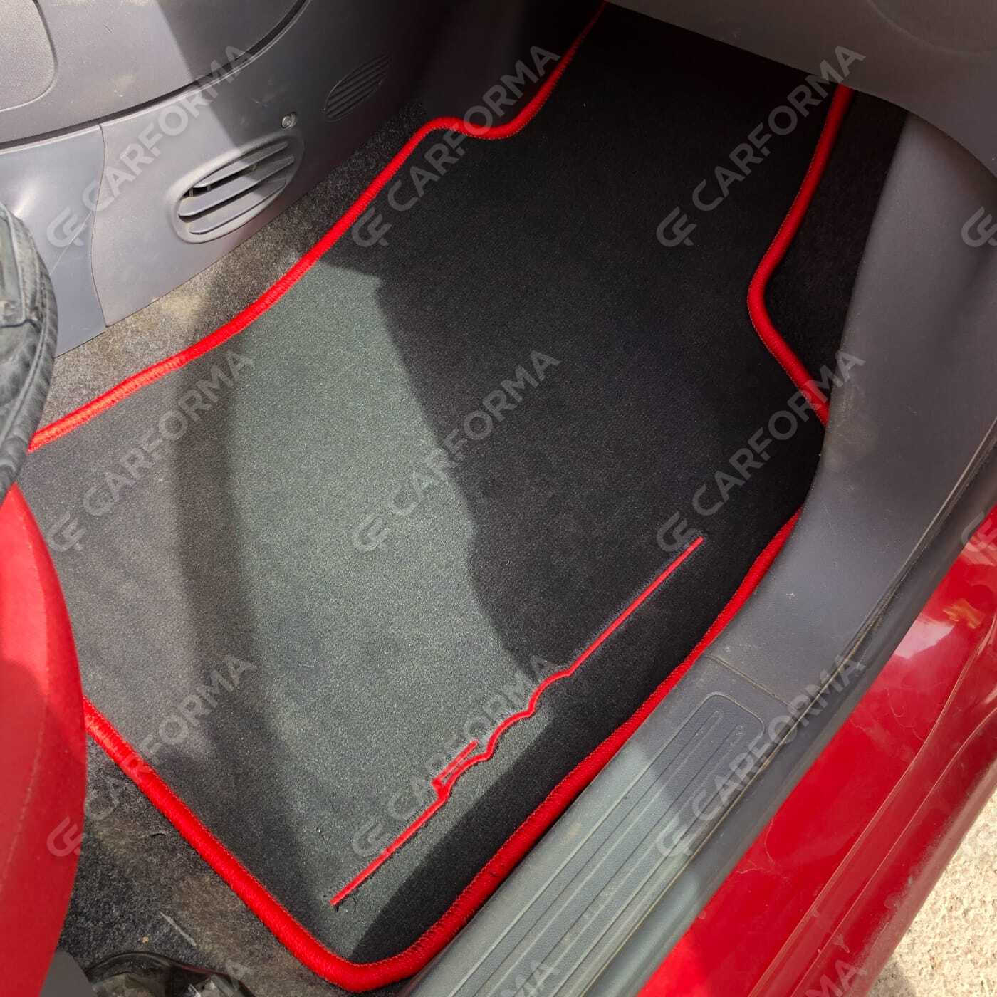 Ворсовые коврики на Fiat 500 2007&nbsp;-&nbsp;2020 в Улан-Удэ