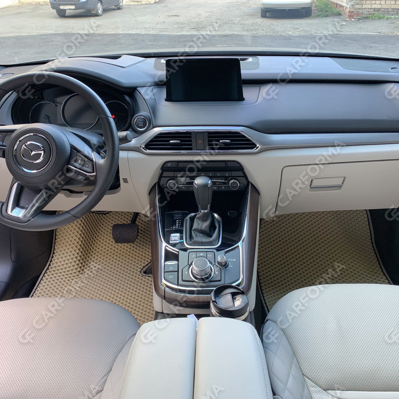 Коврики на Mazda CX9 II 2015&nbsp;-&nbsp;2026 в Улан-Удэ