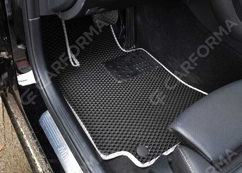 Ворсовые коврики на Mercedes C (W205) 2014&nbsp;-&nbsp;2023 в Улан-Удэ