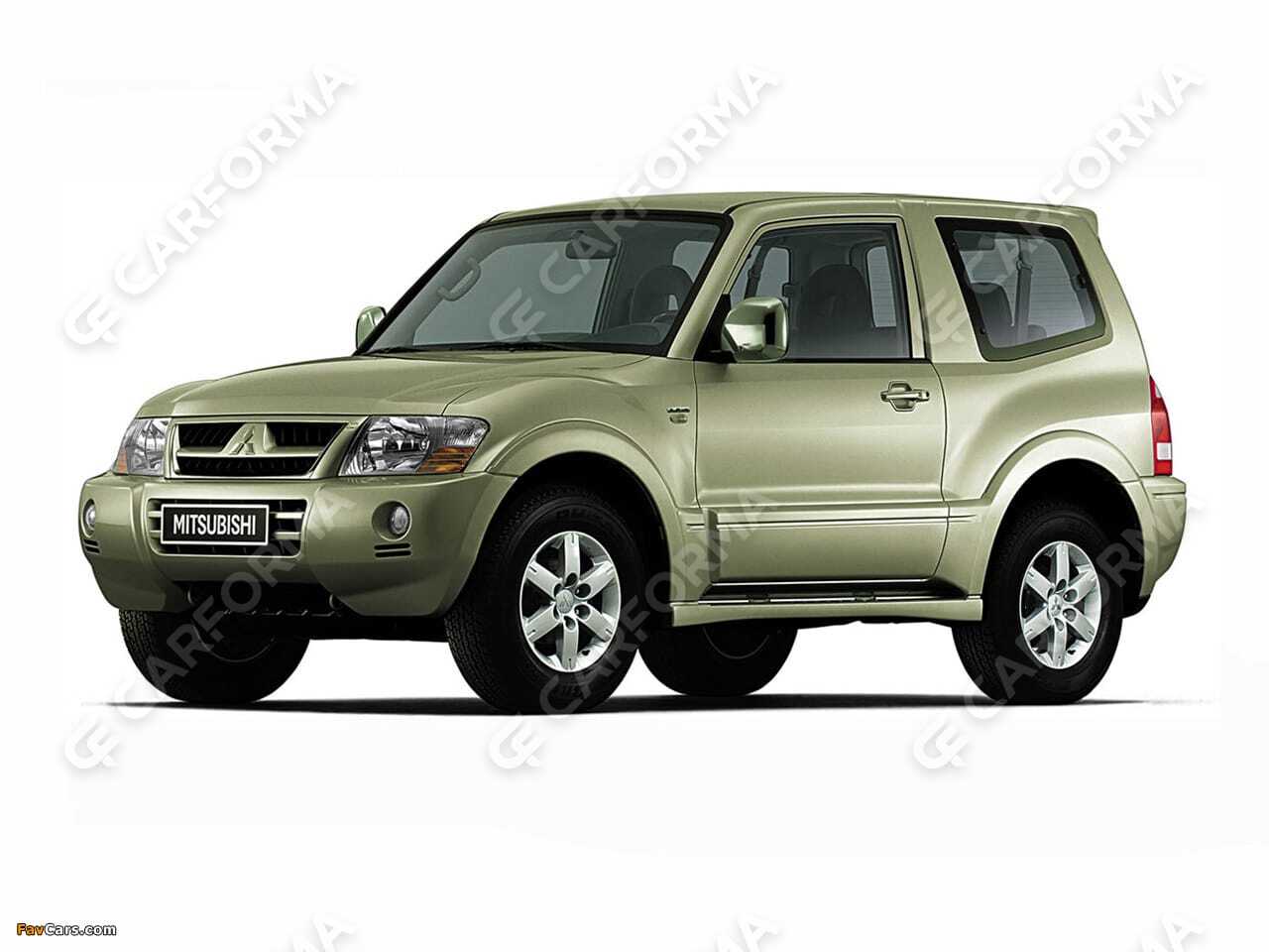 Ворсовые коврики на Mitsubishi Pajero III 1999&nbsp;-&nbsp;2006