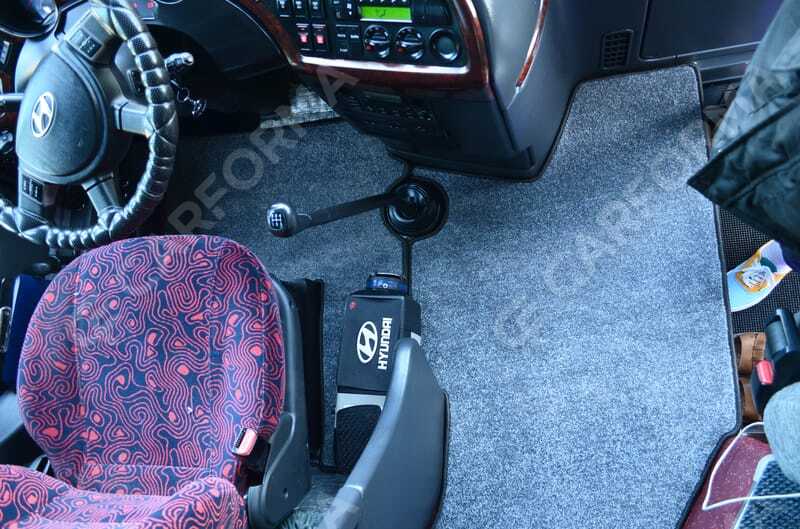 Ворсовые коврики на Hyundai Universe Space Luxury  в Улан-Удэ