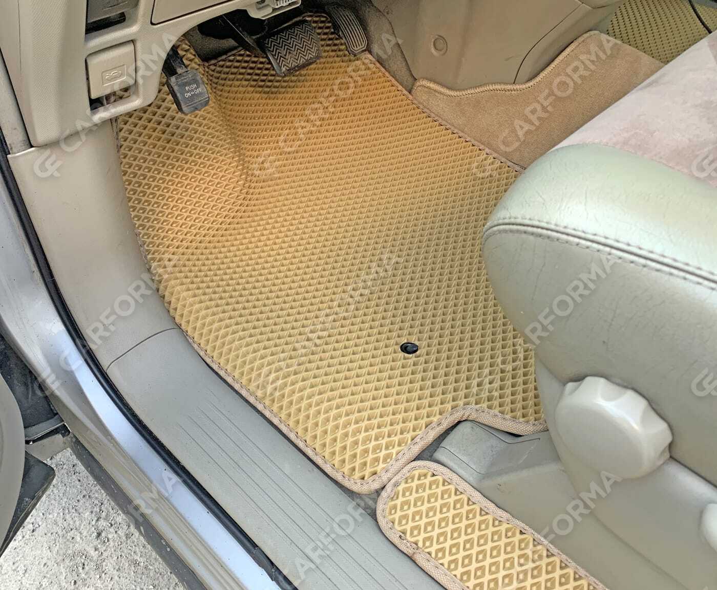 Ворсовые коврики на Toyota Previa (XR30, XR40) 2000&nbsp;-&nbsp;2007 в Улан-Удэ