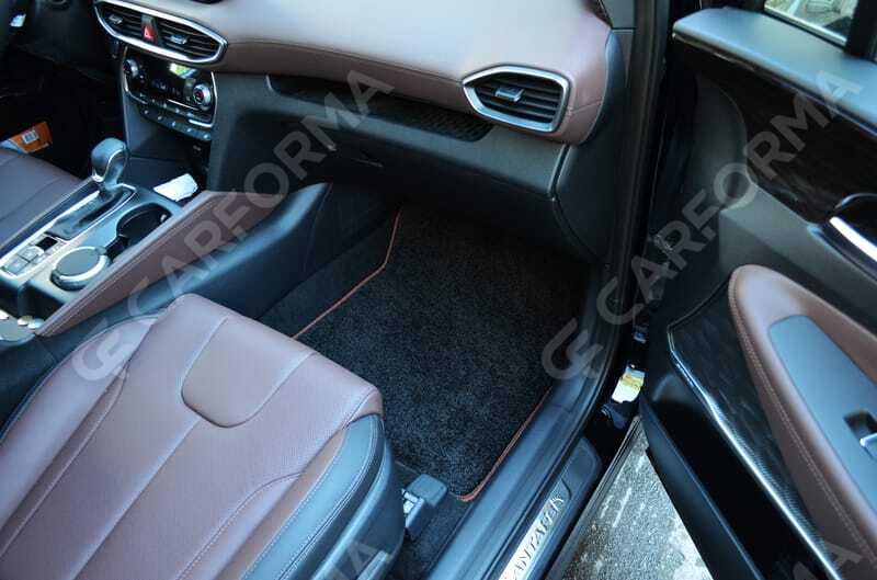 Ворсовые коврики на Hyundai Santa Fe IV 2018&nbsp;-&nbsp;2021 в Улан-Удэ