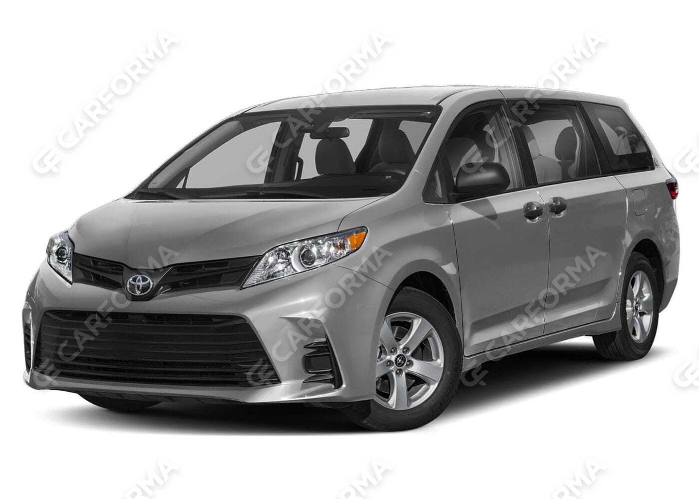 Коврики на Toyota Sienna III 2010&nbsp;-&nbsp;2020 на заказ с доставкой в Озёры, Московская обл.