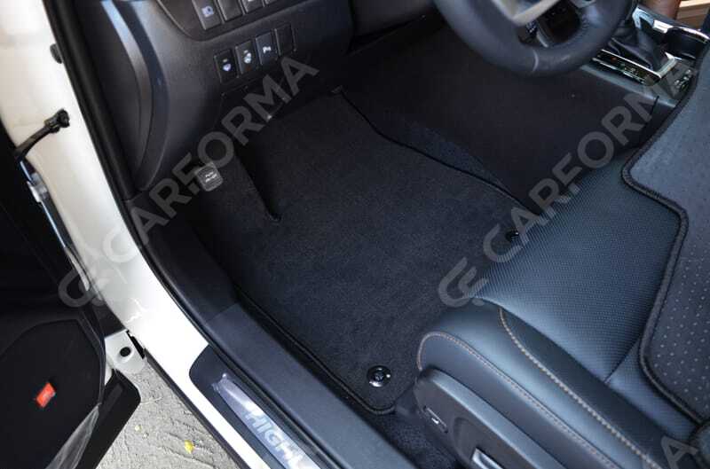 Ворсовые коврики на Toyota Highlander III 2013&nbsp;-&nbsp;2020 в Улан-Удэ