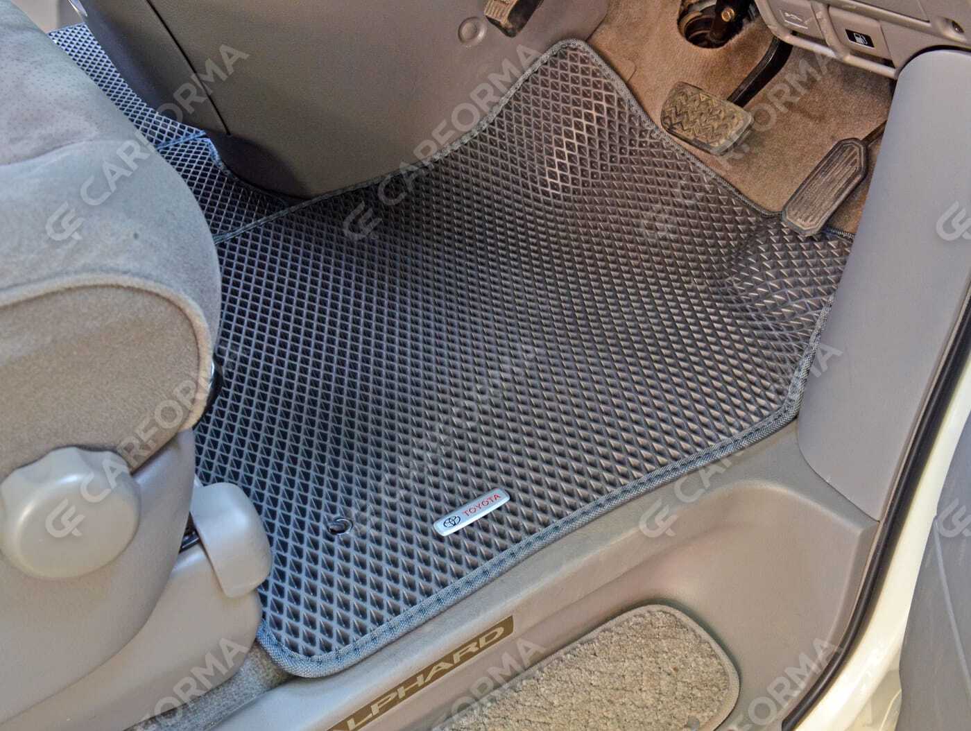 Ворсовые коврики на Toyota Alphard (H10) 2002&nbsp;-&nbsp;2008 в Улан-Удэ