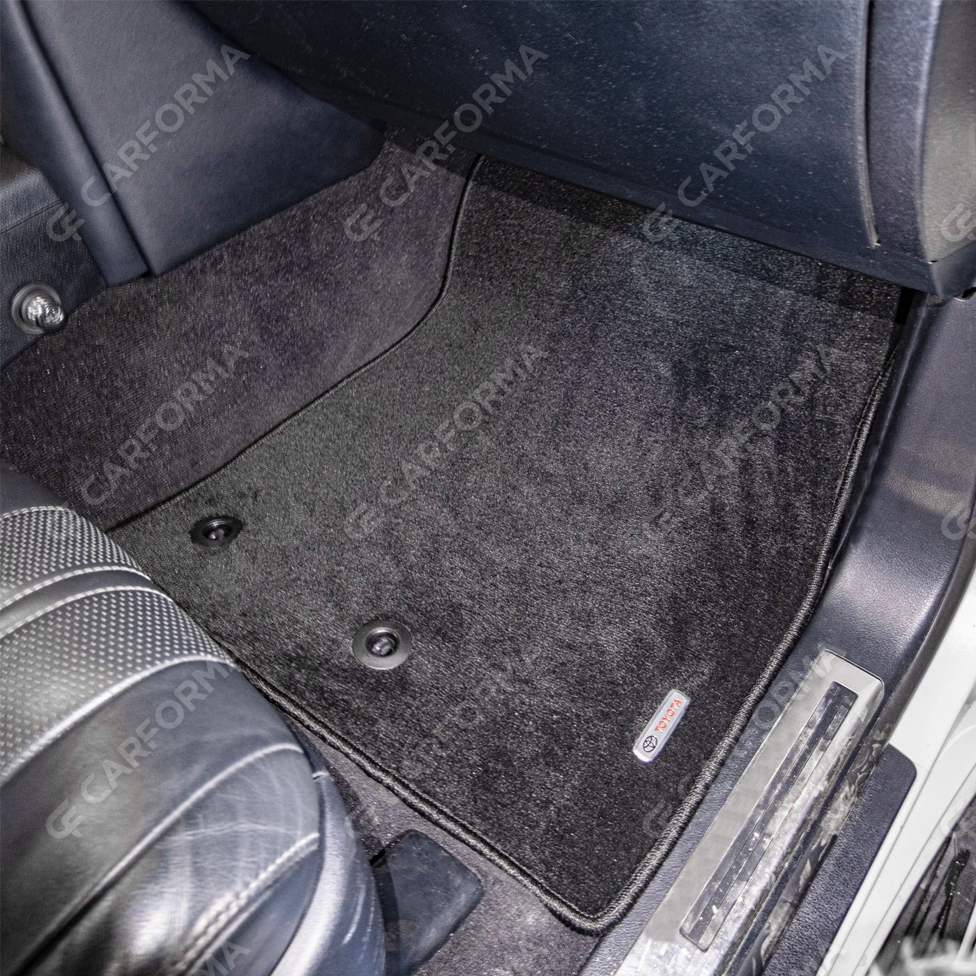 Ворсовые коврики на Toyota Land Cruiser 200 2007&nbsp;-&nbsp;2021 в Улан-Удэ