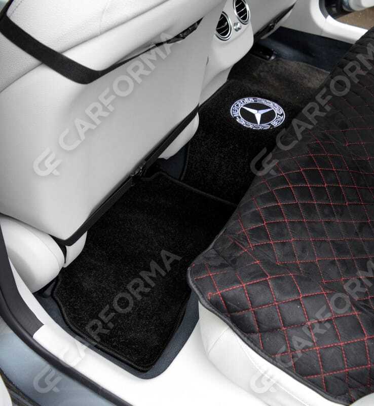 Ворсовые коврики на Mercedes C (W205) 2014&nbsp;-&nbsp;2023 в Улан-Удэ