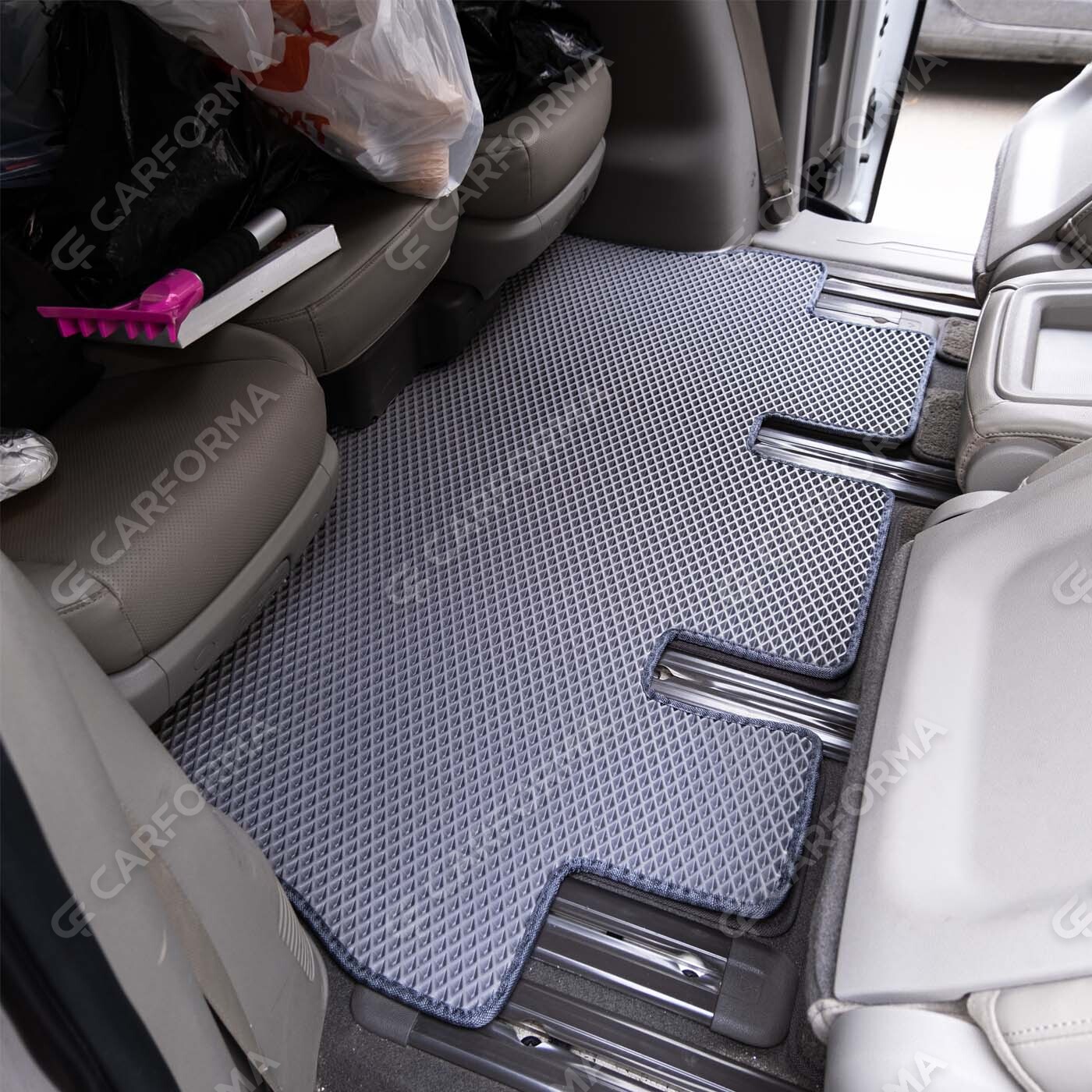 Ворсовые коврики на KIA Carnival III 9 мест и 11 мест 2014&nbsp;-&nbsp;2021 в Улан-Удэ