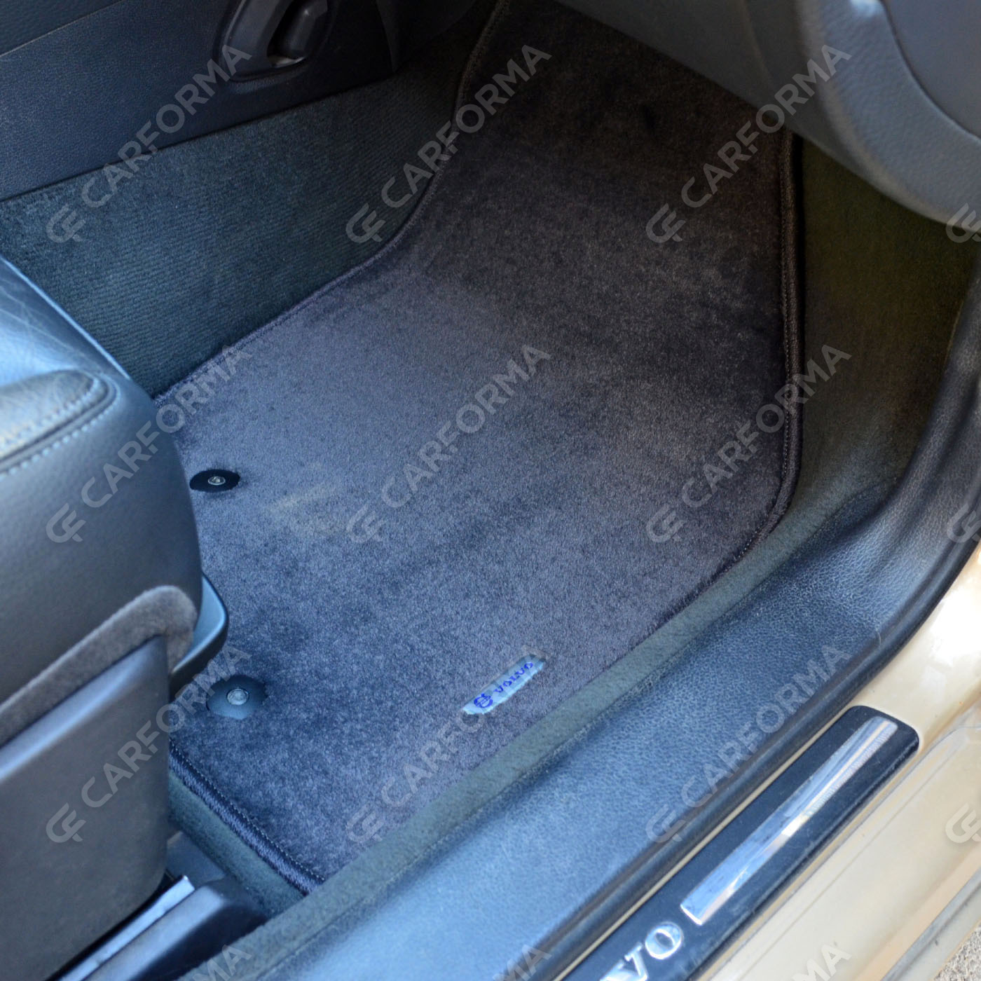 Ворсовые коврики на Volvo S60 I 2000&nbsp;-&nbsp;2009 в Улан-Удэ