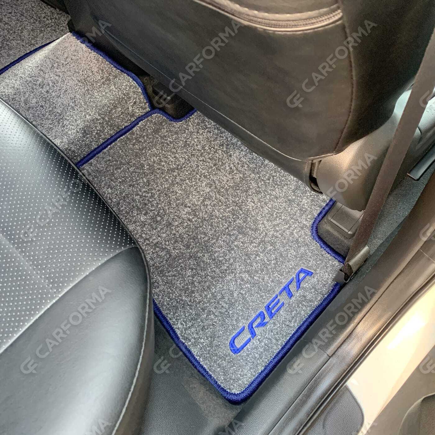 Ворсовые коврики на Hyundai Creta I 2016&nbsp;-&nbsp;2021 в Улан-Удэ