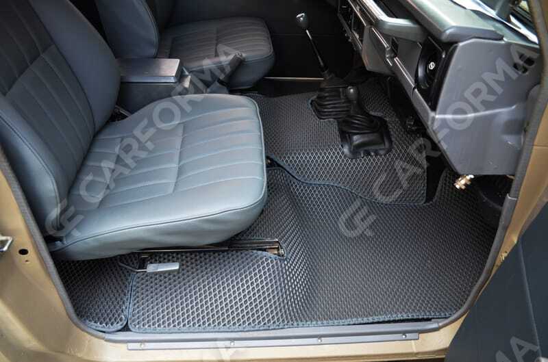 Ворсовые коврики на Toyota Land Cruiser 70 2006&nbsp;-&nbsp;2026 в Улан-Удэ
