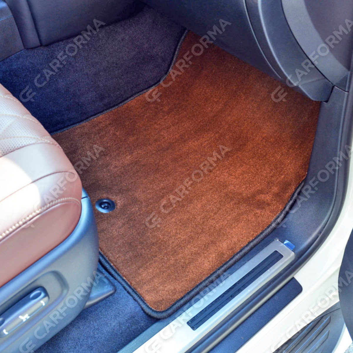 Ворсовые коврики на Toyota Land Cruiser 200 2007&nbsp;-&nbsp;2021 в Улан-Удэ