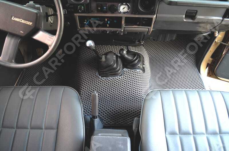 Ворсовые коврики на Toyota Land Cruiser 70 2006&nbsp;-&nbsp;2026 в Улан-Удэ