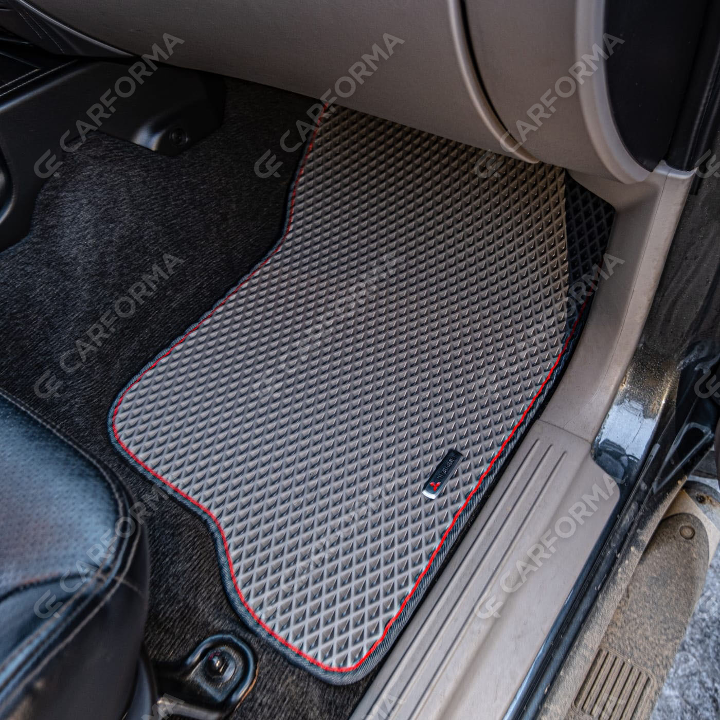 Ворсовые коврики на Mitsubishi L200 IV 2006&nbsp;-&nbsp;2016 в Улан-Удэ