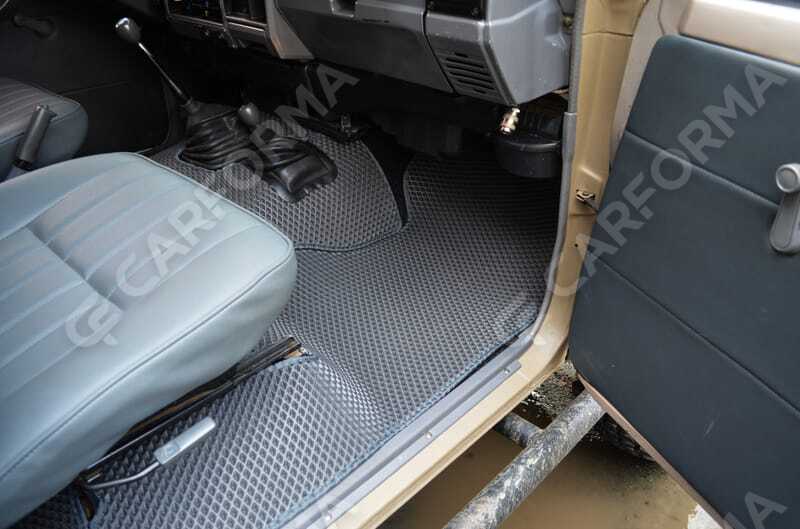 Ворсовые коврики на Toyota Land Cruiser 70 2006&nbsp;-&nbsp;2026 в Улан-Удэ
