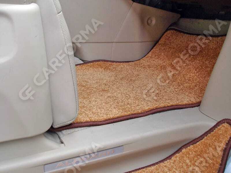Ворсовые коврики на Toyota Alphard (H20) 2008&nbsp;-&nbsp;2015 в Улан-Удэ