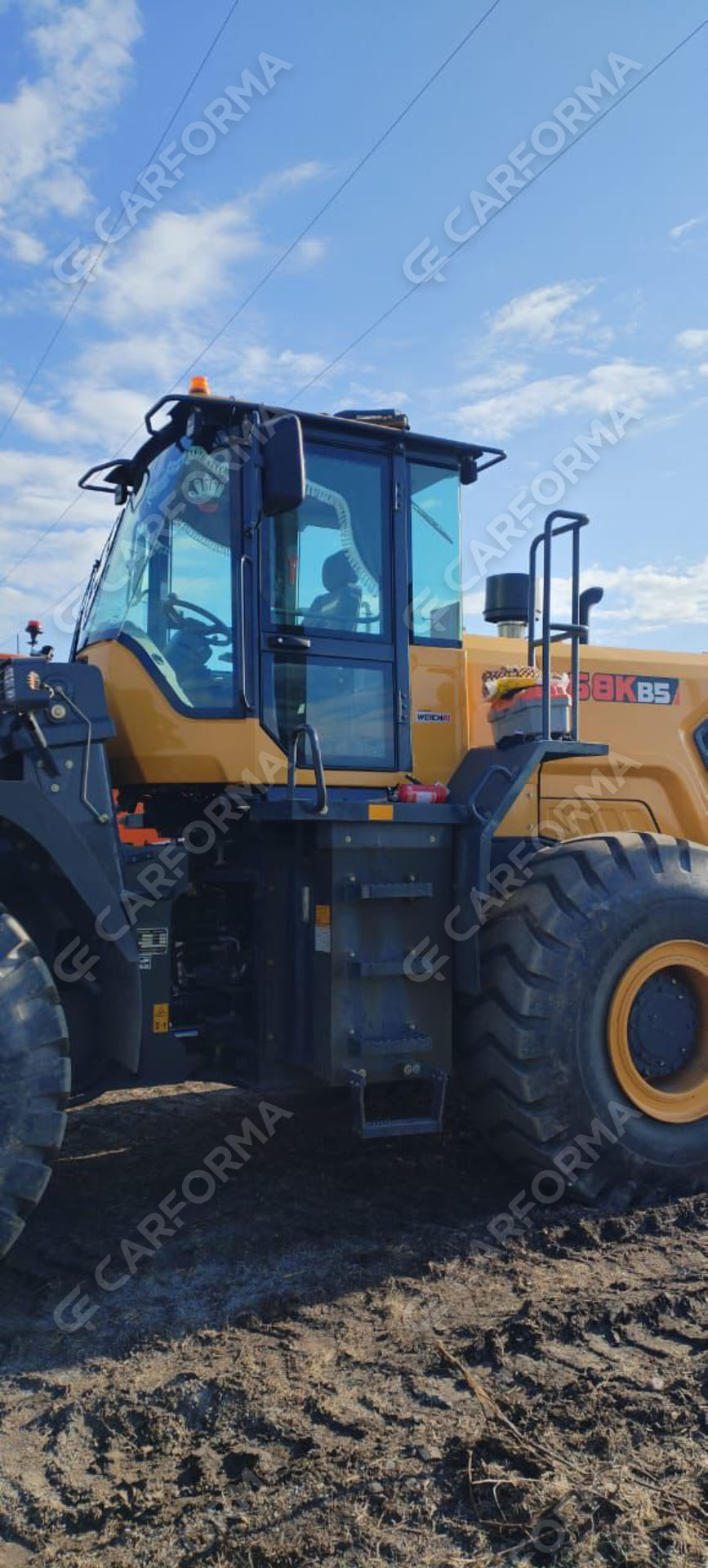 Коврики на Спецтехника Фронтальный погрузчик Shantui L68K-B5  в Улан-Удэ