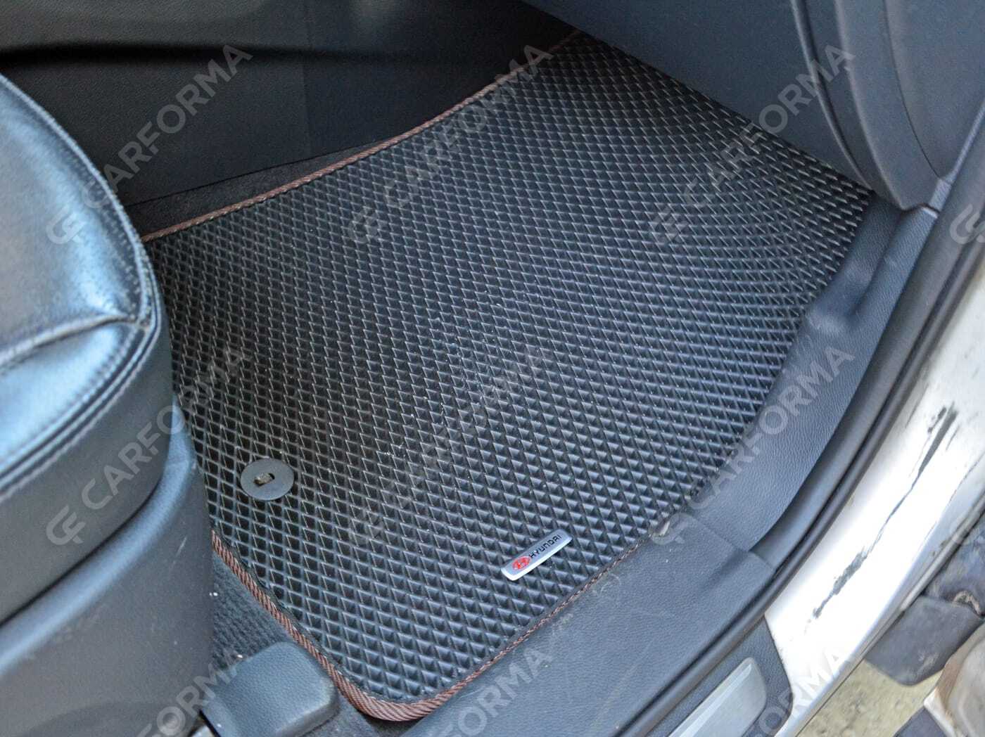 Ворсовые коврики на Hyundai Santa Fe III 2012&nbsp;-&nbsp;2019 в Улан-Удэ