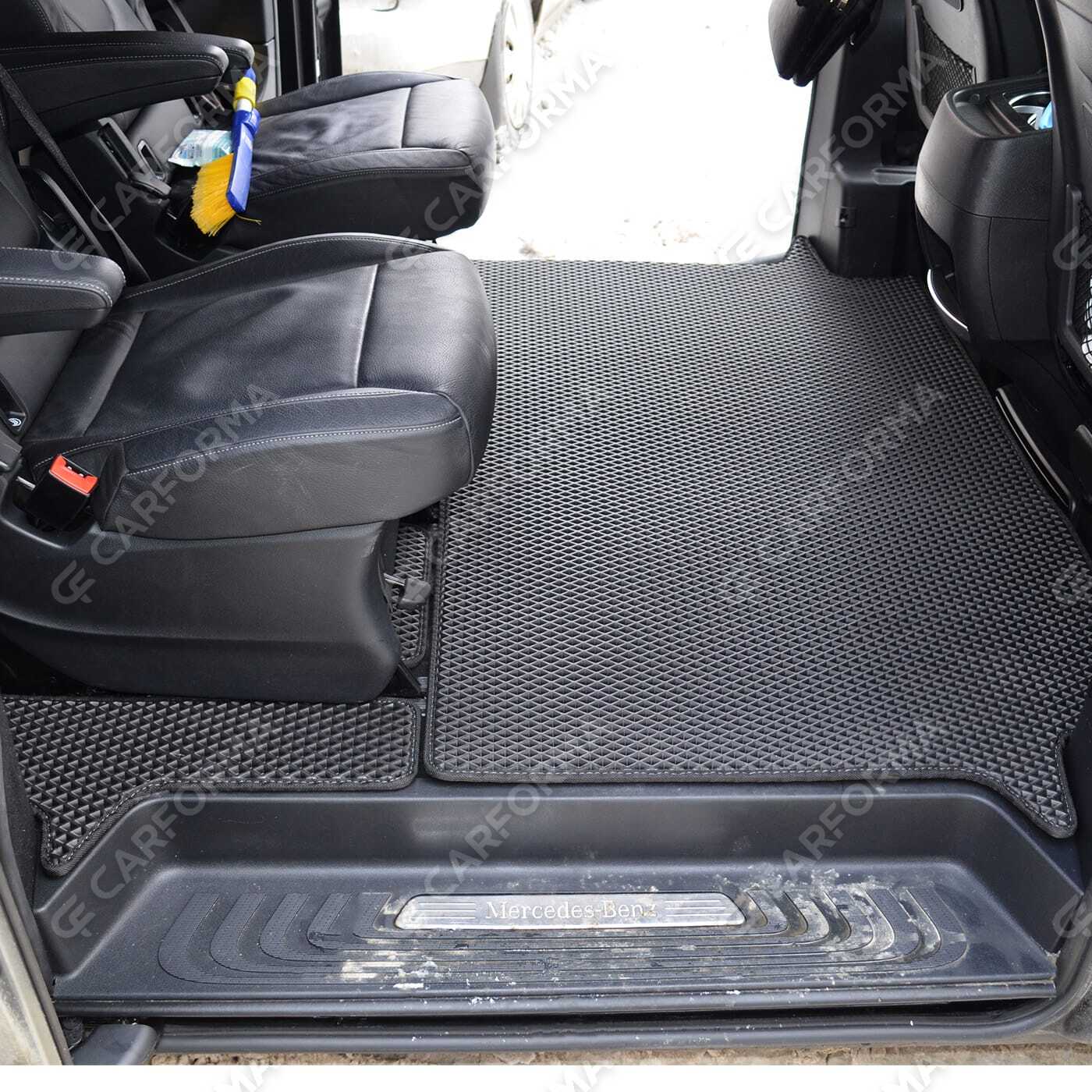 Ворсовые коврики на Mercedes V-класс (W447) 2014&nbsp;-&nbsp;2026 в Улан-Удэ