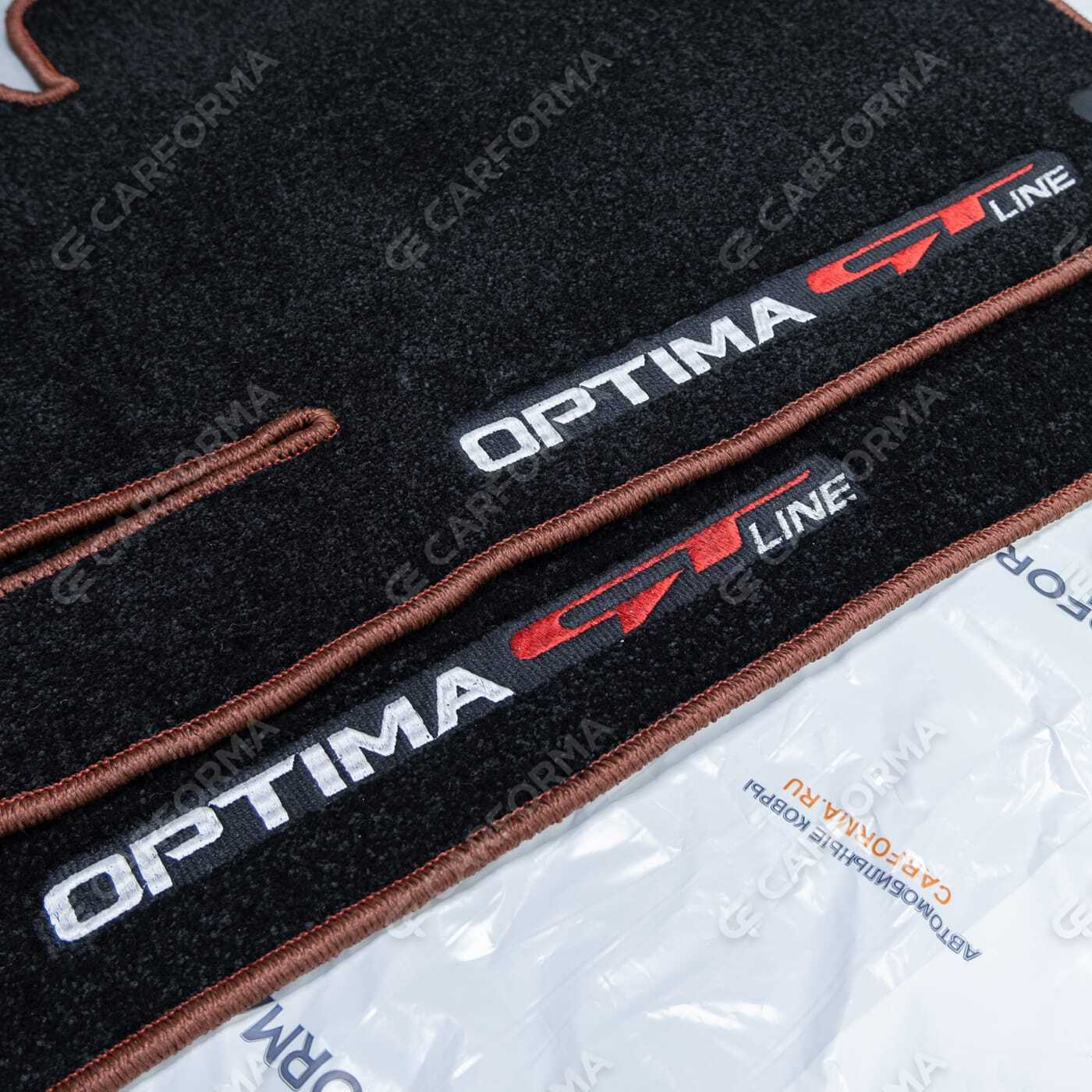 Ворсовые коврики на KIA Optima II 2016&nbsp;-&nbsp;2020 в Улан-Удэ