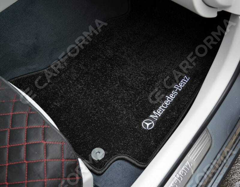 Ворсовые коврики на Mercedes C (W205) 2014&nbsp;-&nbsp;2023 в Улан-Удэ