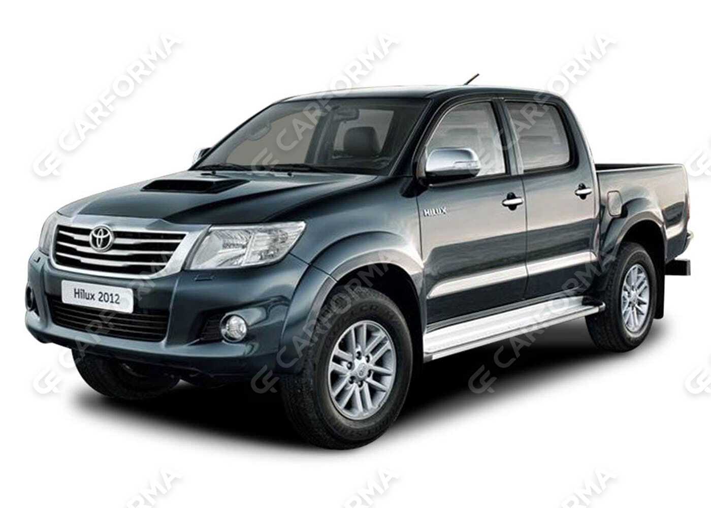 Коврики на Toyota Hilux VII 2008&nbsp;-&nbsp;2015 на заказ с доставкой в Новокубанск, Краснодарский край
