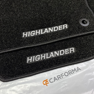 Ворсовые коврики на Toyota Highlander I 2001&nbsp;-&nbsp;2007 в Улан-Удэ