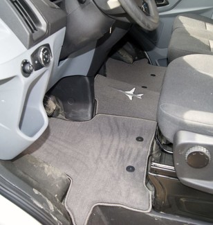 Ворсовые коврики на Ford Transit 7 2013&nbsp;-&nbsp;2026 в Улан-Удэ