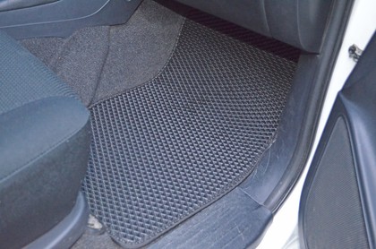 Ворсовые коврики на Toyota Hilux VII 2008 - 2015 в Улан-Удэ Ворсовые коврики на Toyota Hilux VII 2008 - 2015 в Улан-Удэ