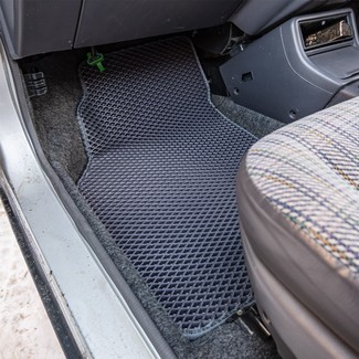 Ворсовые коврики на Honda Logo 1996 - 2001 в Улан-Удэ Ворсовые коврики на Honda Logo 1996 - 2001 в Улан-Удэ