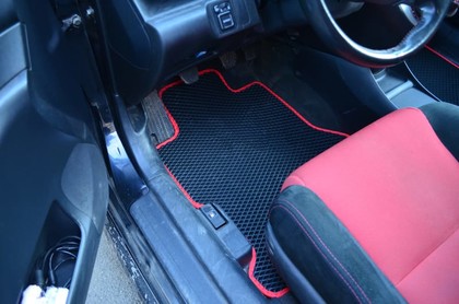 Ворсовые коврики на Honda Civic VII 3d 2001&nbsp;-&nbsp;2006 в Улан-Удэ