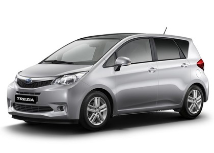 Ворсовые коврики на Subaru Trezia 2010&nbsp;-&nbsp;2016 в Улан-Удэ