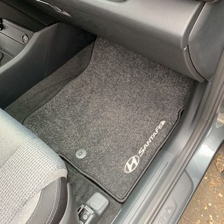 Ворсовые коврики на Hyundai Santa Fe IV 2018&nbsp;-&nbsp;2021 в Улан-Удэ