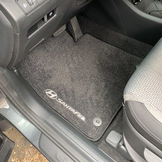 Ворсовые коврики на Hyundai Santa Fe IV 2018&nbsp;-&nbsp;2021 в Улан-Удэ