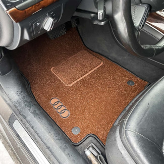 Ворсовые коврики на Audi A6 Allroad quattro (C7) 2012 - 2019 в Улан-Удэ Ворсовые коврики на Audi A6 Allroad quattro (C7) 2012 - 2019 в Улан-Удэ