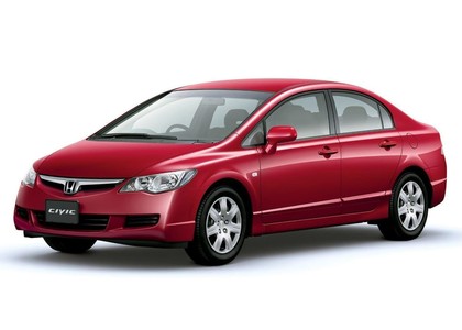 Ворсовые коврики на Honda Civic VIII 4d 2006&nbsp;-&nbsp;2011 в Улан-Удэ