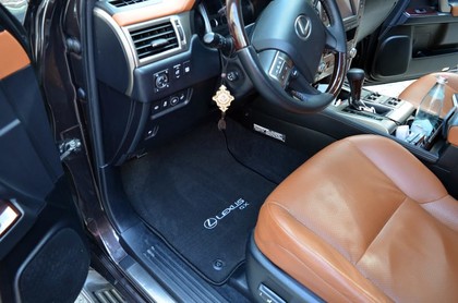 Ворсовые коврики на Lexus GX 460 2009&nbsp;-&nbsp;2023 в Улан-Удэ
