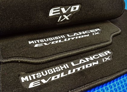 Ворсовые коврики на Mitsubishi Lancer Evolution IX 2005 - 2007 в Улан-Удэ Ворсовые коврики на Mitsubishi Lancer Evolution IX 2005 - 2007 в Улан-Удэ