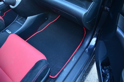 Ворсовые коврики на Honda Civic VII 3d 2001&nbsp;-&nbsp;2006 в Улан-Удэ