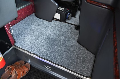 Ворсовые коврики на Hyundai Universe Space Luxury  в Улан-Удэ