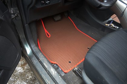 Ворсовые коврики на Toyota Auris I 2006 - 2012 в Улан-Удэ Ворсовые коврики на Toyota Auris I 2006 - 2012 в Улан-Удэ