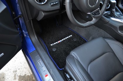 Ворсовые коврики на Chevrolet Camaro VI 2015 - 2024 в Улан-Удэ Ворсовые коврики на Chevrolet Camaro VI 2015 - 2024 в Улан-Удэ