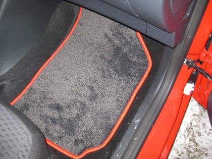 Ворсовые коврики на Skoda Fabia II 2007 - 2015 в Улан-Удэ Ворсовые коврики на Skoda Fabia II 2007 - 2015 в Улан-Удэ