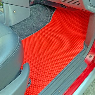 Ворсовые коврики на Mitsubishi Pajero II 1990 - 2000 в Улан-Удэ Ворсовые коврики на Mitsubishi Pajero II 1990 - 2000 в Улан-Удэ